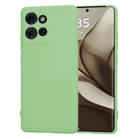 Husa Premium pentru Motorola Edge 50 - SoftFlex, Microfibra in interior, Mint Green