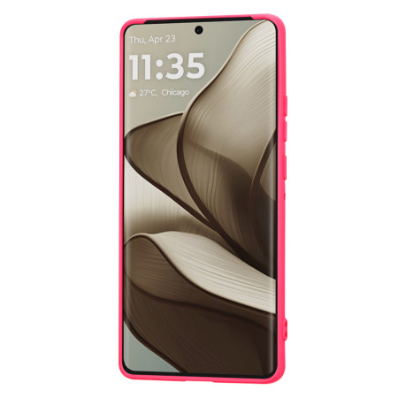 Husa Premium pentru Motorola Edge 50 - SoftFlex, Microfibra in interior, Hot Pink