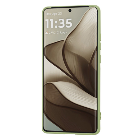 Husa Premium pentru Motorola Edge 50 - SoftFlex, Microfibra in interior, Matcha