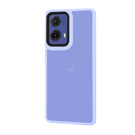 Husa pentru Motorola Moto G85 - HaloFrost, PRO Grip, Light Purple