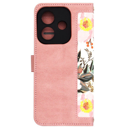 Husa pentru Oppo A40 4G / A60 5G - FlipCraft - Design Floral - Sweetheart Pink