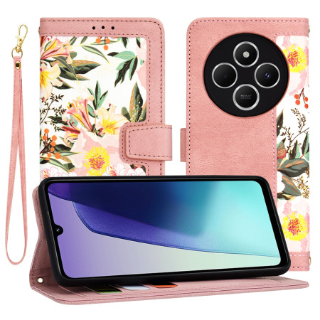 Husa pentru Xiaomi Redmi 14C - FlipCraft - Design Floral - Sweetheart Pink