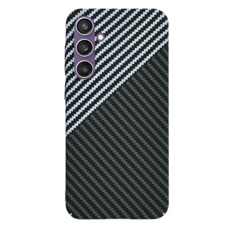 Husa pentru Samsung Galaxy S25 Plus - CarbonFiber Slim - Stealth Gray