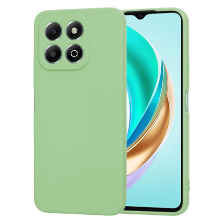 Husa Silicon pentru Honor X6b, Liquid, Protectie PRO Camera, Mint Green