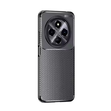 Husa pentru Xiaomi Redmi 14C, CarbonFiber, Premium, Black