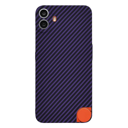 Husa pentru Nothing CMF Phone 1 - CarbonFiber Slim - Purple