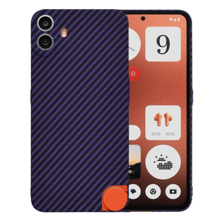 Husa pentru Nothing CMF Phone 1 - CarbonFiber Slim - Purple