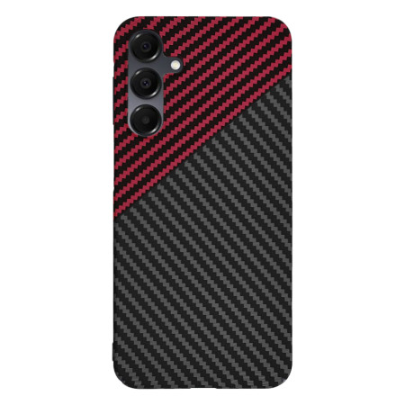 Husa pentru Samsung Galaxy A16 4G / A16 5G - CarbonFiber Slim - Red Vortex