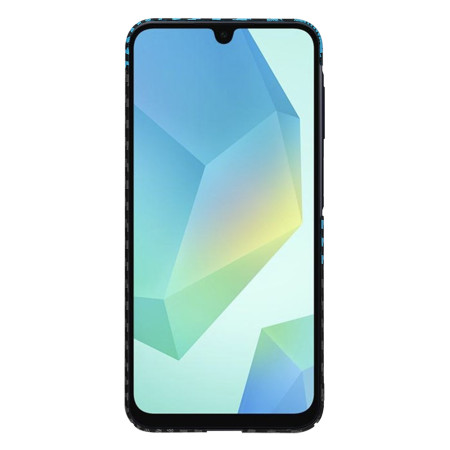 Husa pentru Samsung Galaxy A16 4G / A16 5G - CarbonFiber Slim - Blue Pulse