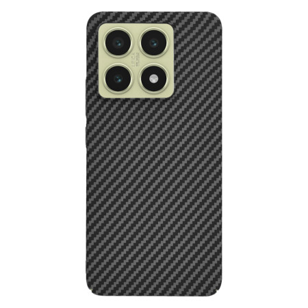 Husa pentru Xiaomi 14T - CarbonFiber Slim - Black