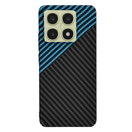 Husa pentru Xiaomi 14T - CarbonFiber Slim - Blue Pulse