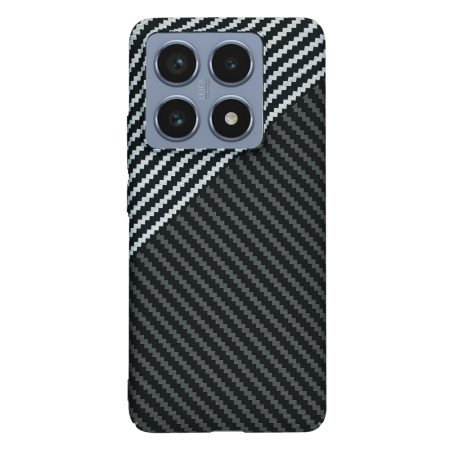 Husa pentru Xiaomi 14T Pro - CarbonFiber Slim - Stealth Gray