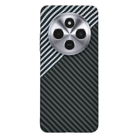 Husa pentru Xiaomi Redmi 14C - CarbonFiber Slim - Stealth Gray