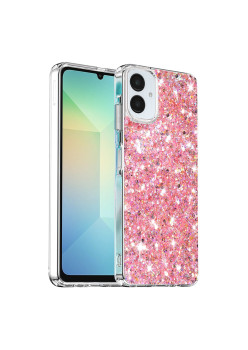  Husa pentru Samsung Galaxy A06 - Glitter Glow - Pink