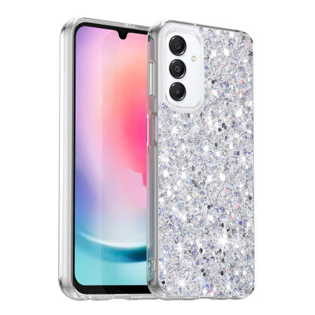 Husa pentru Samsung Galaxy A16 4G / A16 5G - Techsuit Sparkly Glitter - White