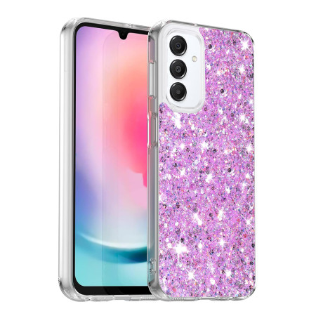 Husa pentru Samsung Galaxy A16 4G / A16 5G - Glitter Glow - Magenta