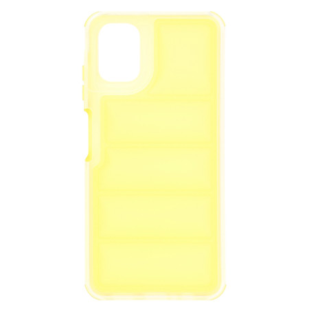 Husa pentru Samsung Galaxy A06, Perne de aer, Antisoc, Yellow