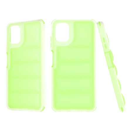 Husa pentru Samsung Galaxy A06, Perne de aer, Antisoc, Green