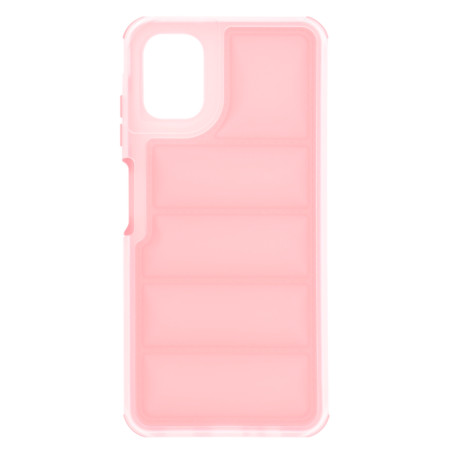 Husa pentru Samsung Galaxy A06, Perne de aer, Antisoc, Pink