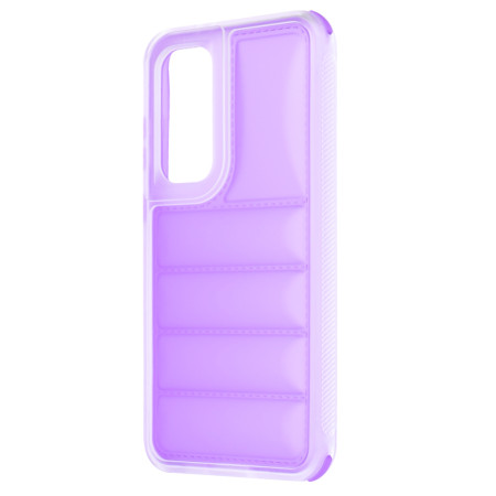 Husa pentru Samsung Galaxy S24 FE, Perne de aer, Antisoc, Violet