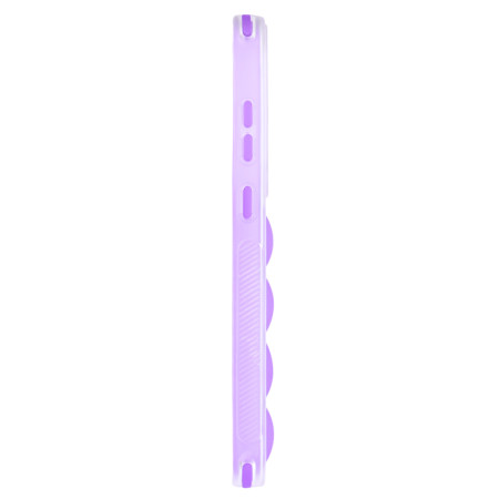 Husa pentru Samsung Galaxy S24 FE, Perne de aer, Antisoc, Violet