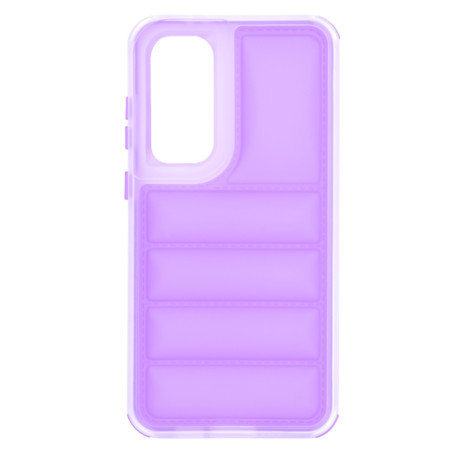 Husa pentru Samsung Galaxy S24 FE, Perne de aer, Antisoc, Violet