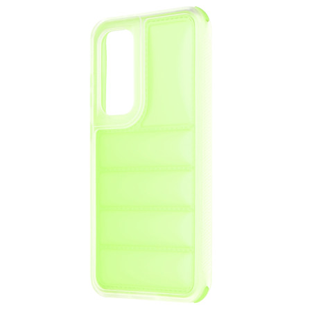 Husa pentru Samsung Galaxy S24 FE, Perne de aer, Antisoc, Green