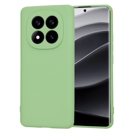 Husa pentru Xiaomi Redmi Note 14 Pro Plus - SoftFlex, Microfibra in interior, Mint Green