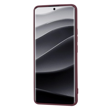 Husa pentru Xiaomi Redmi Note 14 Pro Plus - SoftFlex, Microfibra in interior, Plum Red