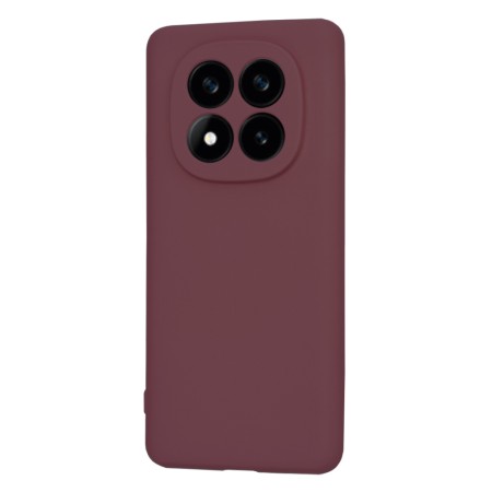 Husa pentru Xiaomi Redmi Note 14 Pro Plus - SoftFlex, Microfibra in interior, Plum Red