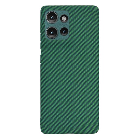 Husa pentru Motorola Edge 50 - CarbonFiber Slim - Green