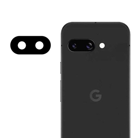 Folie Camera pentru Google Pixel 9a - 9H Sticla Securizata, Anti Explozie, Negru