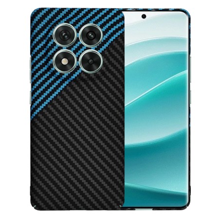 Husa pentru Xiaomi Redmi Note 14 Pro - CarbonFiber Slim - Blue Pulse