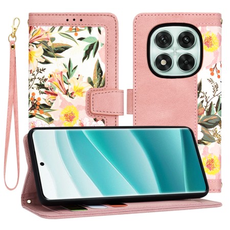 Husa pentru Xiaomi Redmi Note 14 Pro - FlipCraft - Design Floral - Sweetheart Pink