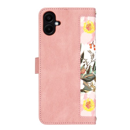 Husa pentru Samsung Galaxy A06 - FlipCraft - Design Floral - Sweetheart Pink