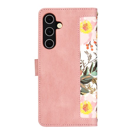 Husa pentru Samsung Galaxy S24 FE - FlipCraft - Design Floral - Sweetheart Pink