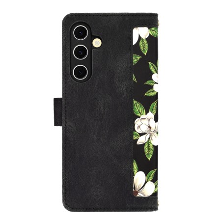 Husa pentru Samsung Galaxy S24 FE - FlipCraft - Design Floral - Flowers of the Dawn