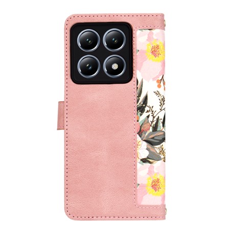 Husa pentru Xiaomi 14T Pro - FlipCraft - Design Floral - Sweetheart Pink