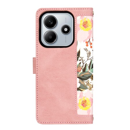 Husa pentru Xiaomi Redmi Note 14 - FlipCraft - Design Floral - Sweetheart Pink