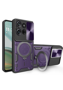 Husa pentru Motorola Moto G75 - Guard PRO Anti-Spy - Purple