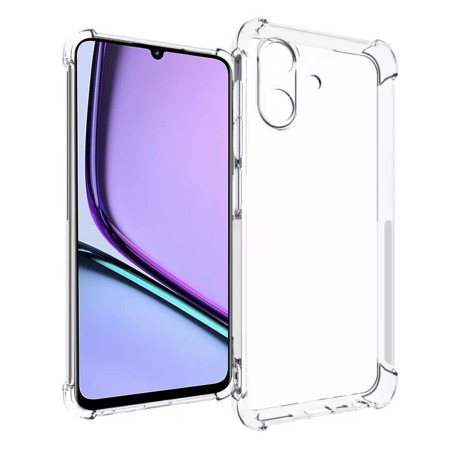 Husa Antisoc pentru Realme Note 60, AirBag PRO, Clear