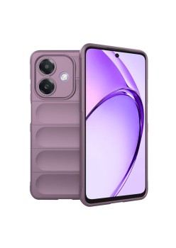 Husa Antisoc pentru Oppo A40 4G / A60 5G - Margini Anti-Alunecare - Shield - Purple