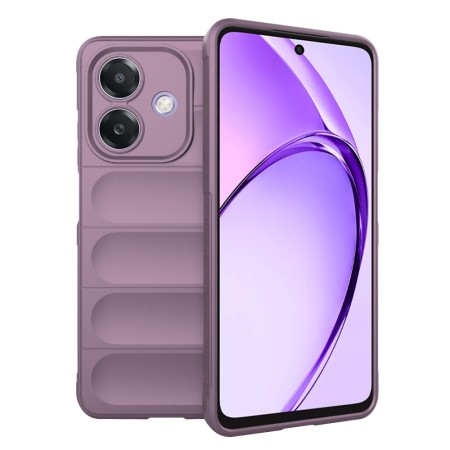 Husa Antisoc pentru Oppo A40 4G / A60 5G - Margini Anti-Alunecare - Shield - Purple