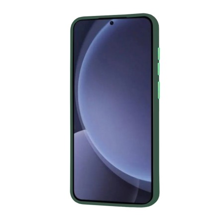 Husa pentru Samsung Galaxy S25 Plus - HaloFrost, MagSafe, Midnight Green