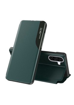 Husa Tip Carte pentru Samsung Galaxy A36 5G - Stand View - Piele Eco, Dark Green