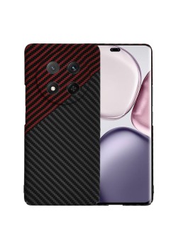 Husa pentru Honor Magic7 Lite / X9c - Luxury CarbonFiber - Red Vortex