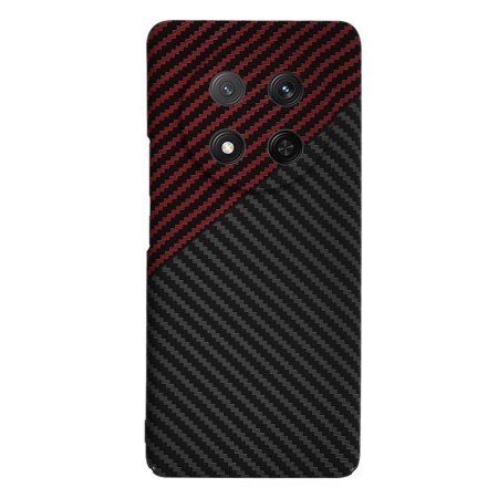 Husa pentru Honor Magic7 Lite / X9c - Luxury CarbonFiber - Red Vortex