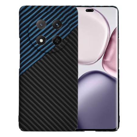 Husa pentru Honor Magic7 Lite / X9c - Luxury CarbonFiber - Blue Pulse