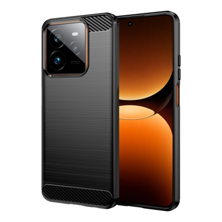 Husa Carbon pentru Realme GT 7 Pro, Tech Protects, Black