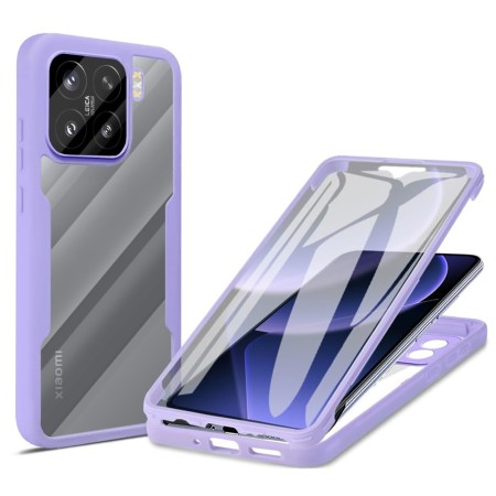 Husa pentru Xiaomi 15 cu Folie, ColorVerse 360, Purple